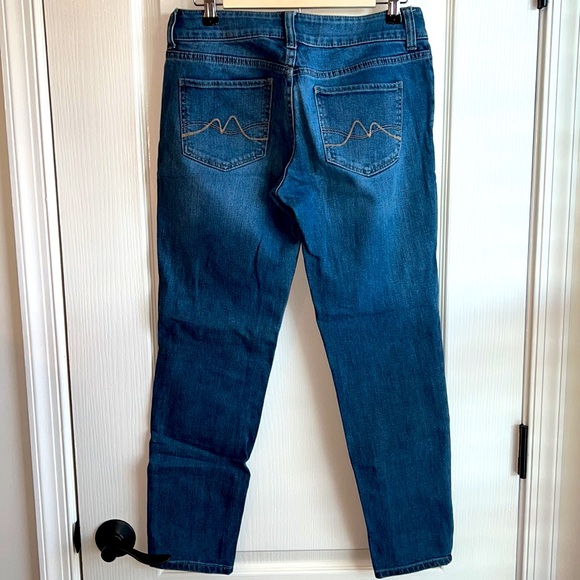 New York & Company Destructed Slim Slouch Jeans - Picture 3 of 6
